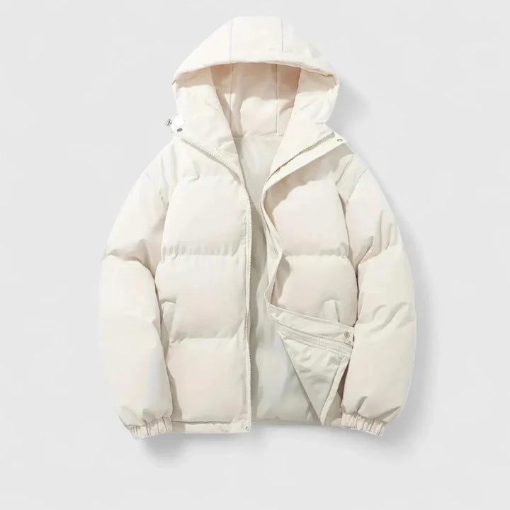 Φωτεινή-Γυναικείο ζεστό μπουφάν με κουκούλα