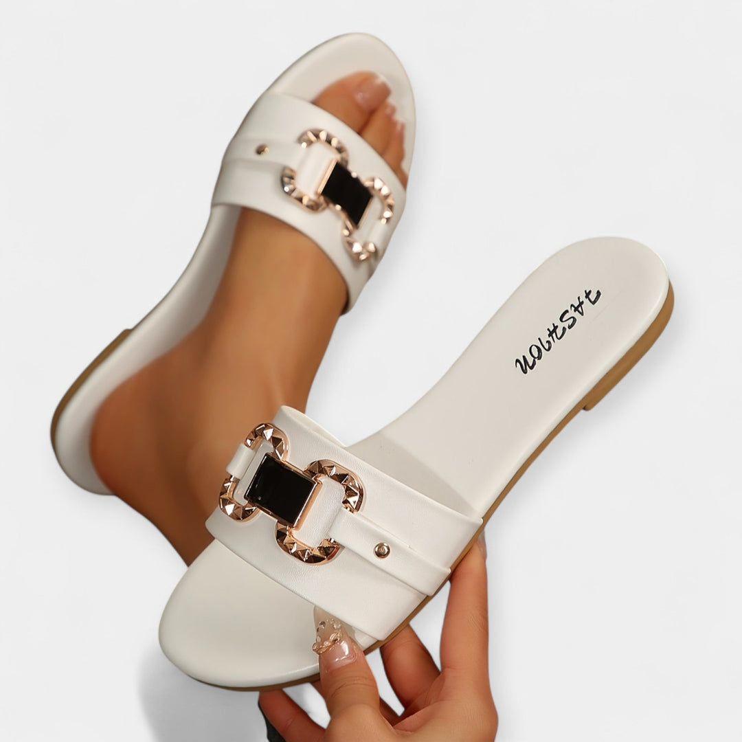 Άνετες Παντόφλες με Στρογγυλή Μύτη