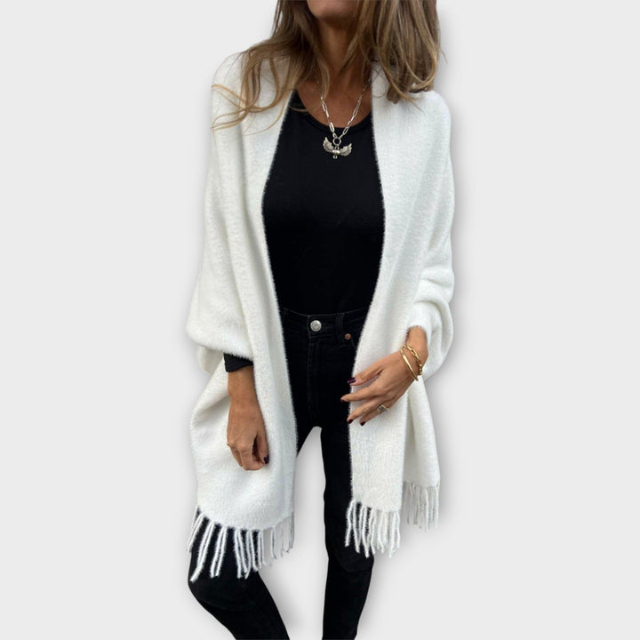 Πλεκτό Ραπ με Κρόσσια 