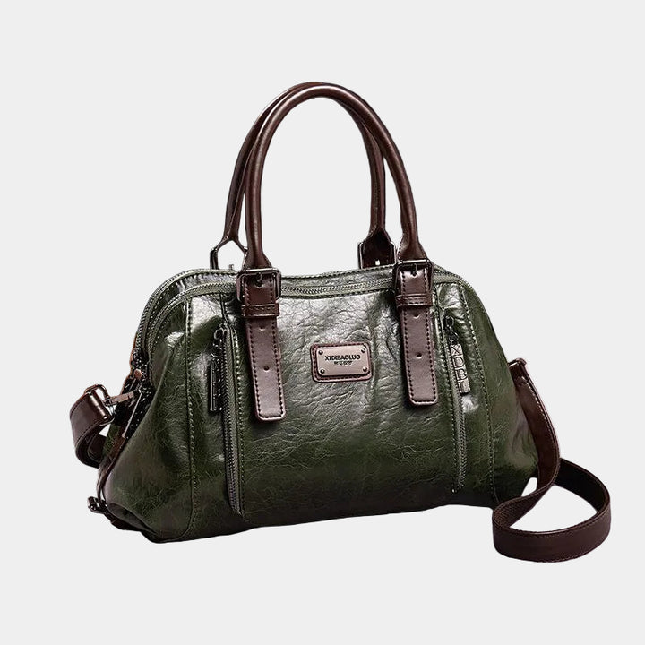 Νίνα - Κομψή Δερμάτινη Τσάντα