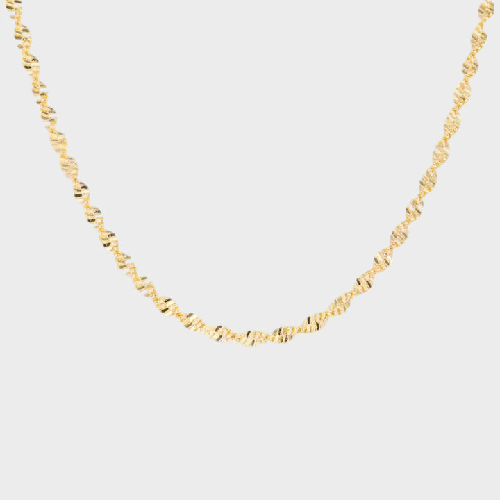 Κολιέ Στριφτό Διπλό 