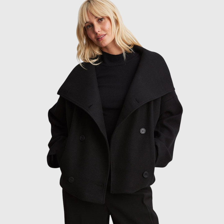 Ιφιμέδεια - Πολυτελές παλτό με διαχρονική κομψότητα και απαλή αίσθηση άνεσης