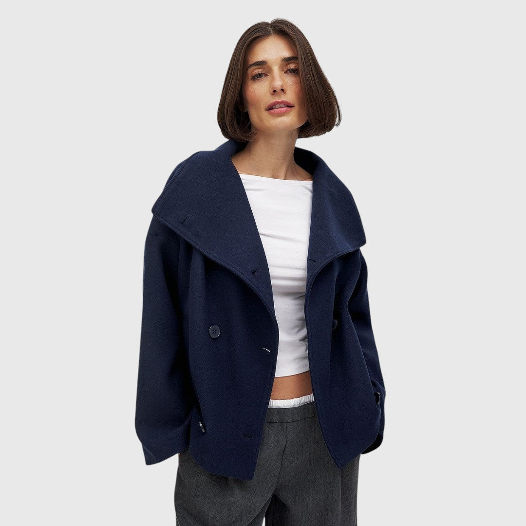 Ιφιμέδεια - Πολυτελές παλτό με διαχρονική κομψότητα και απαλή αίσθηση άνεσης