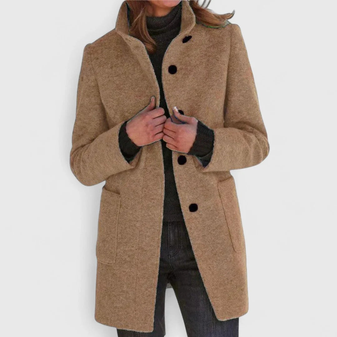 Κωσταντίνα - Κλασικό Μάλλινο Παλτό Ashford