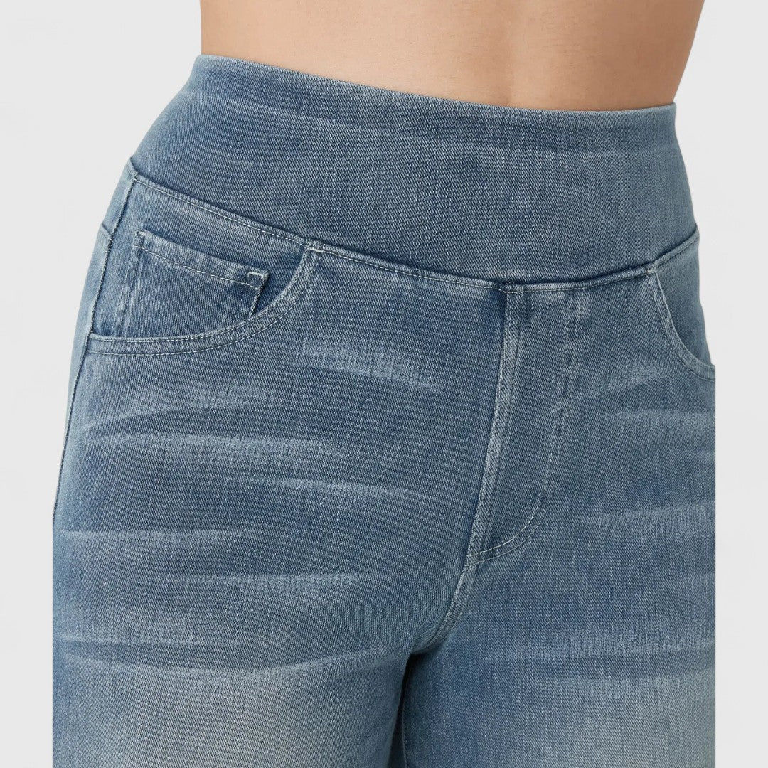 Ελπίδα - άνετο και ελαστικό παντελόνι με ψηλή μέση