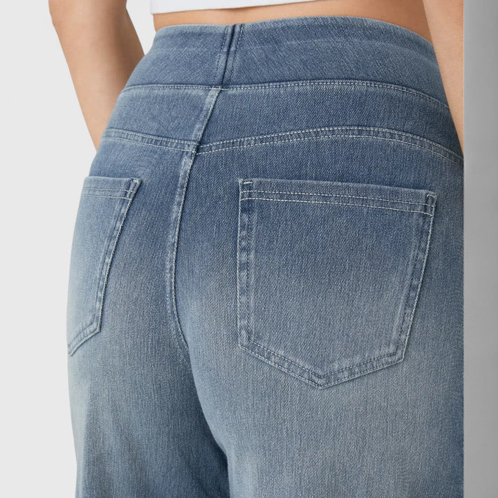 Ελπίδα - άνετο και ελαστικό παντελόνι με ψηλή μέση