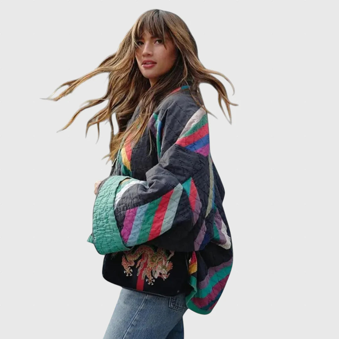 Κυπριανή - Ρετρό μπουφάν αναβίωσης με μοντέρνα πινελιά και άνετη εφαρμογή