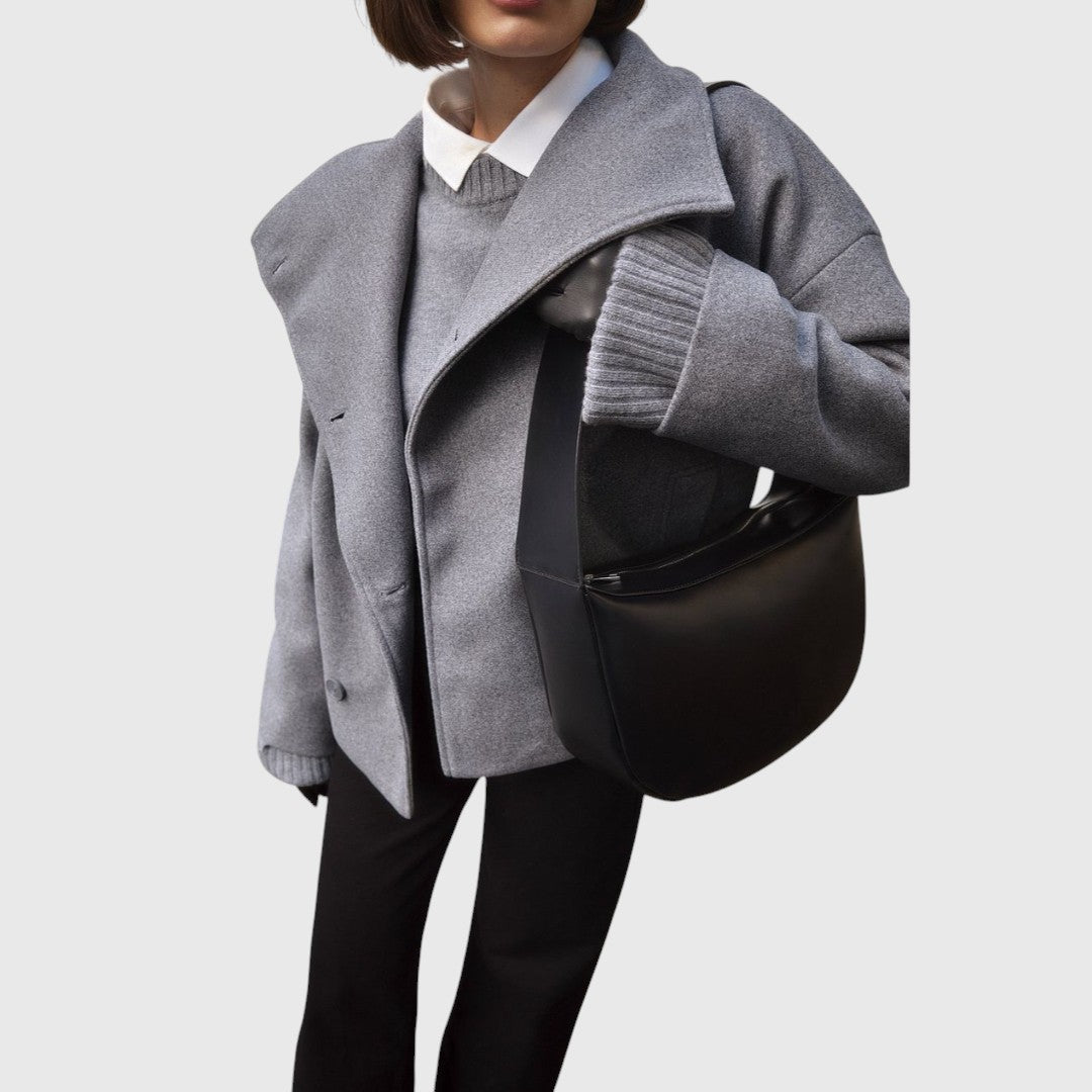 Ιφιμέδεια - Πολυτελές παλτό με διαχρονική κομψότητα και απαλή αίσθηση άνεσης