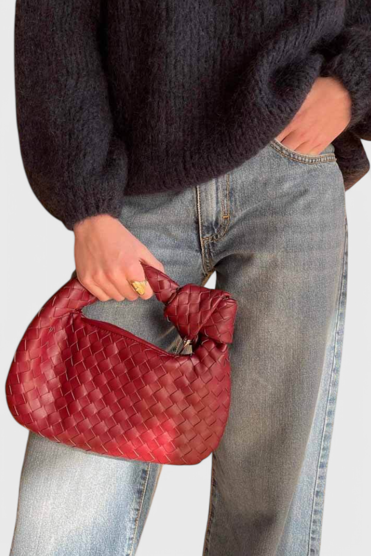 Τσάντα Sage Bolso Satchel Mini Woven